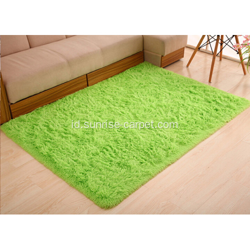 Polyester Silk Fur Carpet Mat